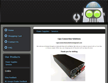 Tablet Screenshot of lipoconnectionsolutions.com